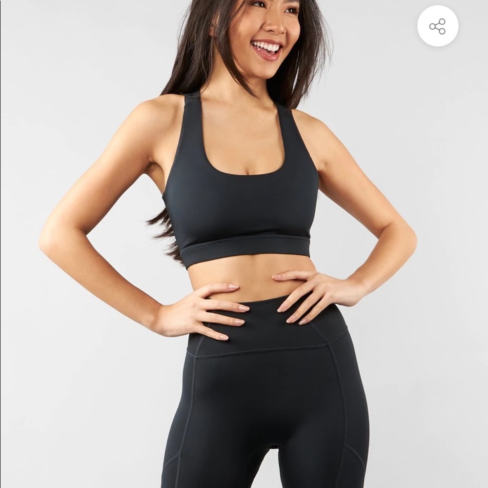 Buffbunny Eco Sports bra - carbon (black) size L